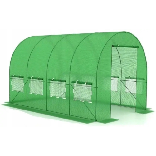Теплиця 9м² -450 х 200 *200 см Зелена JUST GARDEN