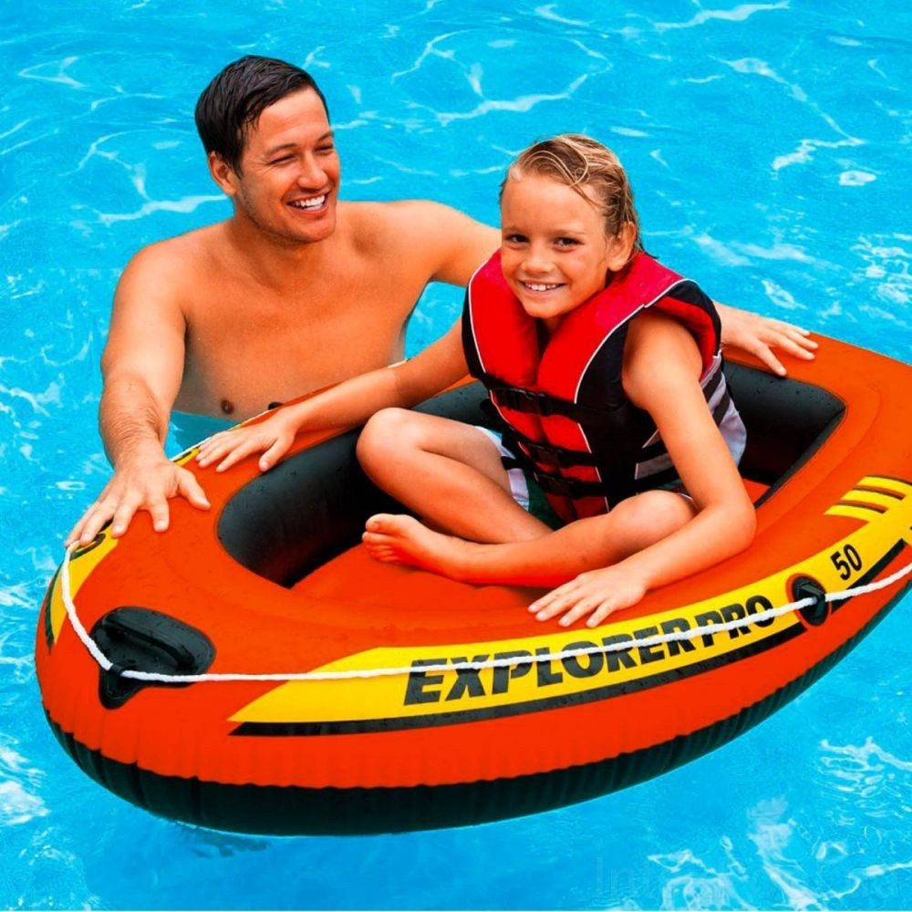 Надувний човен EXPLORER PRO 50 Intex 58354 (137 x 85 x 23см)
