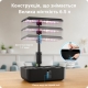 Гідропонна система GardenCube на 12 капсул: розумний домашній сад із LED-лампою та автоматичним насосом, Чорний