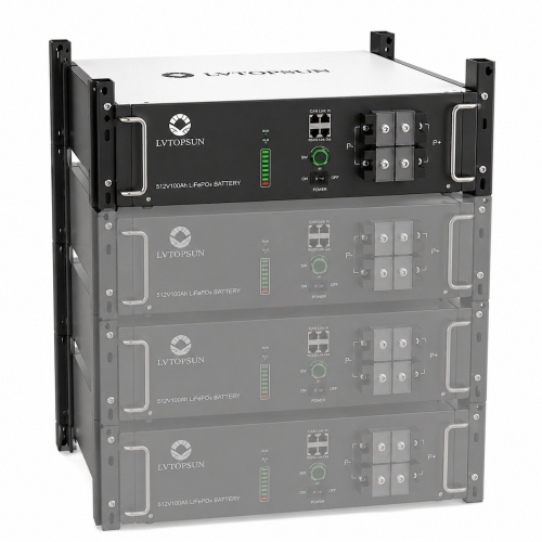 LiFePO4 48V 100Ah акумулятор Lvtopsun rack, BMS, 5120Wh, рековий