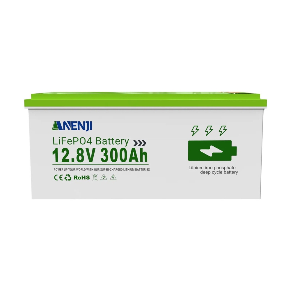 LiFePO4 12V/300Ah Акумулятор Anenji для резервного живлення будинку, квартири з BMS