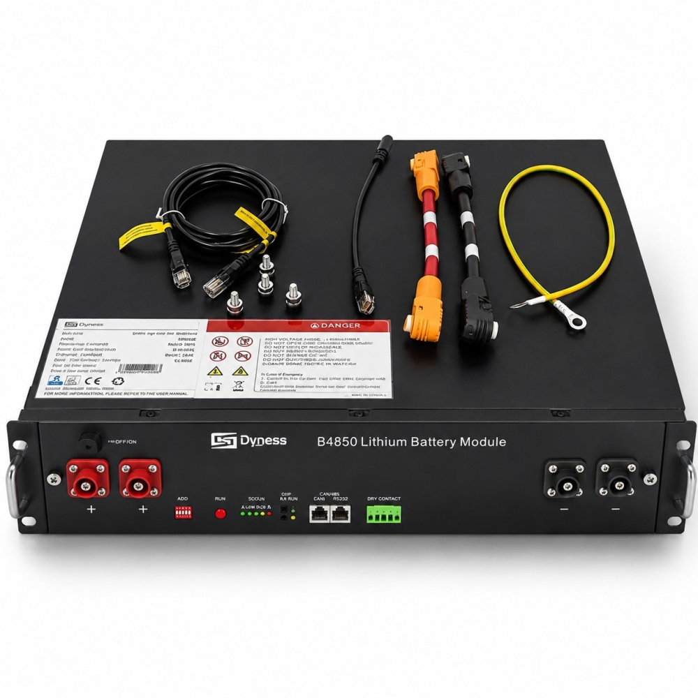 Комплект резервного живлення 6,2 кВт Інвертор Anenji WiFi + LiFePO₄ Dyness B4850 2,4 кВт·год для будинку, квартири