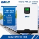 1,28 кВт·год Комплект резервного живлення LiFePO₄ - акумулятор 12V 100Ah + інвертор Easun Power 1 кВт, Уцінка!