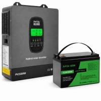 1,8 кВт Комплект резервного живлення Інвертор Datouboss + акумулятор 12V/100Ah для будинку, квартири