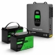 3,3 кВт Комплект резервного живлення Інвертор Datouboss + 2 акумулятора 12V/100Ah для будинку, квартири